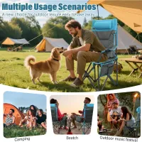 Oversized Camping Chair with Cooler thumbnail 6