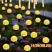 Solar Bubble Ball Pathway Lights thumbnail 2