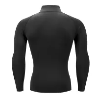 Men's Slim Fit Compression Gym Shirt thumbnail 6