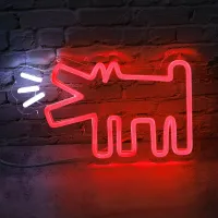 Barking Puppy LED Neon Sign thumbnail 6
