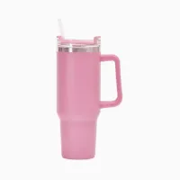 40oz Insulated Tumbler with Handle thumbnail 3