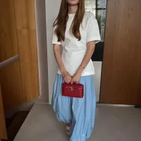 Cotton Lantern Wide Leg Pants thumbnail 6