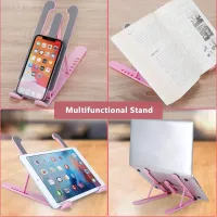 Pink Foldable Laptop Stand thumbnail 5