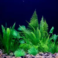 Artificial Aquarium Plastic Plants Set thumbnail 3