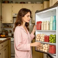 Clear Refrigerator Door Bins thumbnail 2