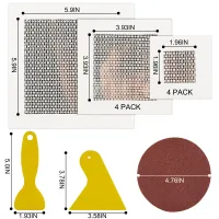 12-Pack Self-Adhesive Wall Patch Kit thumbnail 2