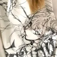 Japanese Cartoon Grunge Hoodie - Unisex Y2K thumbnail 5