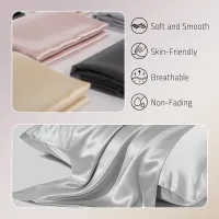 Mulberry Silk Pillowcase Hidden Zipper thumbnail 3