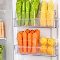 Clear Stackable Fridge Organizer Bins thumbnail 2