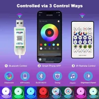 RGBIC Neon LED Strip Lights with Music Sync thumbnail 4