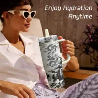 Chinese Dragon Vacuum Flask 40oz thumbnail 3