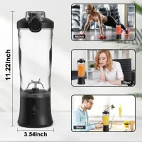 600ML Portable USB Blender & Juicer thumbnail 4