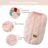 Warm Fleece Pet Sweater for Cats & Dogs thumbnail 4