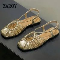 ZAROY Women Flat Roman Sandals thumbnail 1