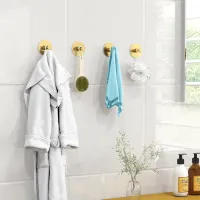 No Damage Aluminum Adhesive Hooks thumbnail 2