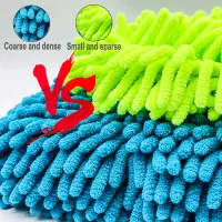 Chenille Double Sided Car Wash Mitt thumbnail 5