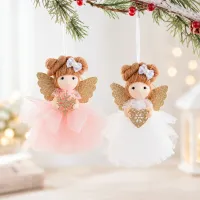 Christmas Angel Hairpin Ornaments Set thumbnail 6