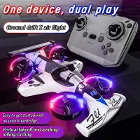 2-in-1 Mini Air-Ground Flying Car Drone thumbnail 4