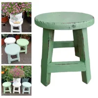 Rustic Wood Plant Stand thumbnail 5