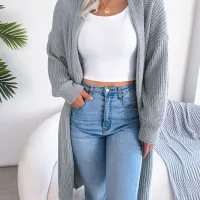 Shawl Collar Knit Cardigan Sweater thumbnail 3