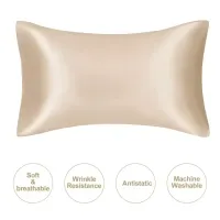 Kuup Satin Pillowcase Silk Hair Beauty Cover thumbnail 6