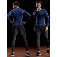 Compression Long Sleeve Gym Shirt thumbnail 2