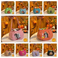 Halloween Pumpkin Candy Tote Bag thumbnail 6
