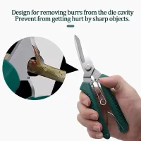 Stainless Steel Straight Head Pruning Shears thumbnail 6