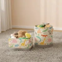 Cartoon Canvas Storage Basket thumbnail 3