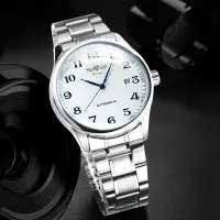 WINNER Minimalist Automatic Watch - Blue thumbnail 3
