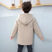 Boys Korean Winter Wool Jacket thumbnail 4