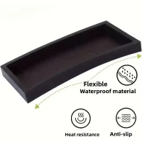 Silicone Bathroom Vanity Tray Organizer thumbnail 2