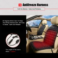 12V Heated Car Seat Cushion Cover thumbnail 2