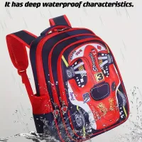 3D Car Kids Backpack Waterproof Lightweight thumbnail 6