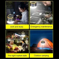 Solar LED Camping Lantern with Remote thumbnail 5