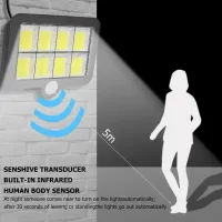 Solar Motion Sensor Wall Light thumbnail 6