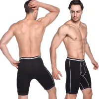Men's 3-Pack Long Leg Cotton Boxers thumbnail 6