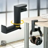 Gaming Headphone Stand with Rotating Arm thumbnail 1