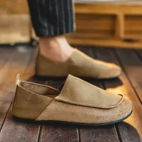 Men's Soft Leather Casual Loafers thumbnail 4
