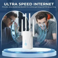 1200Mbps Dual Band WiFi Extender thumbnail 2