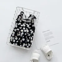 Girls Daisy Print Sleeveless Slip Dress thumbnail 3