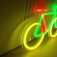 Bicycle LED Neon Sign - Wall & Table Decor thumbnail 4