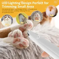 LED Light Pet Paw Trimmer Clipper thumbnail 4