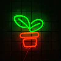 LED Neon Flower Wall Sign thumbnail 6