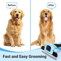 Double-Sided Shedding & Dematting Brush thumbnail 6