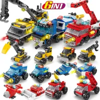 Mini Mixer Truck Building Blocks Set thumbnail 2
