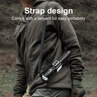 Powerful LED Solar Flashlight thumbnail 6