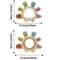 Baby Dinosaur Silicone Teething Toy thumbnail 3