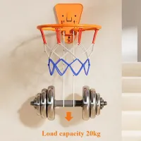 Kids Indoor Wall-Mounted Basketball Hoop thumbnail 3