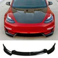 Tesla Model 3/Y Front Bumper Lip Spoiler thumbnail 5